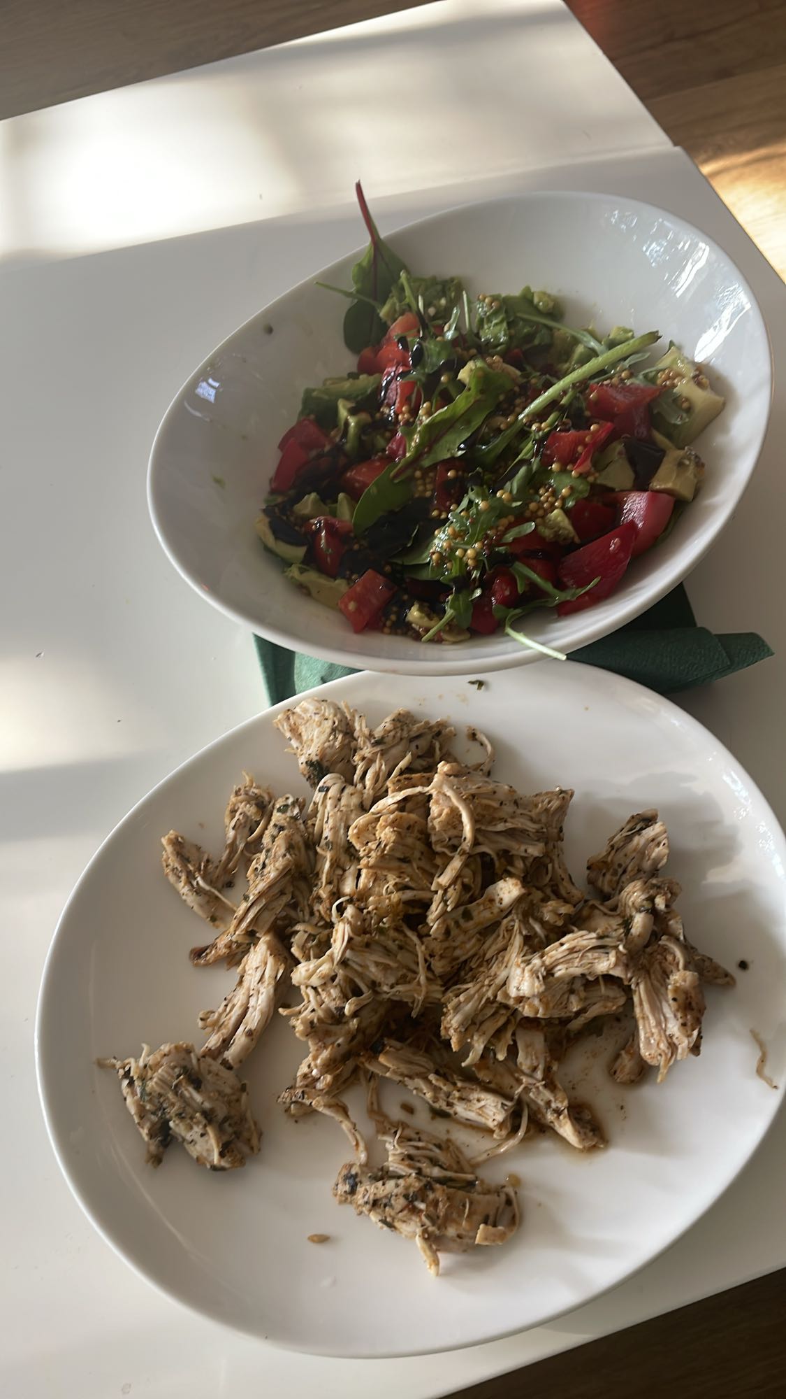 Sałatka z kurczakiem