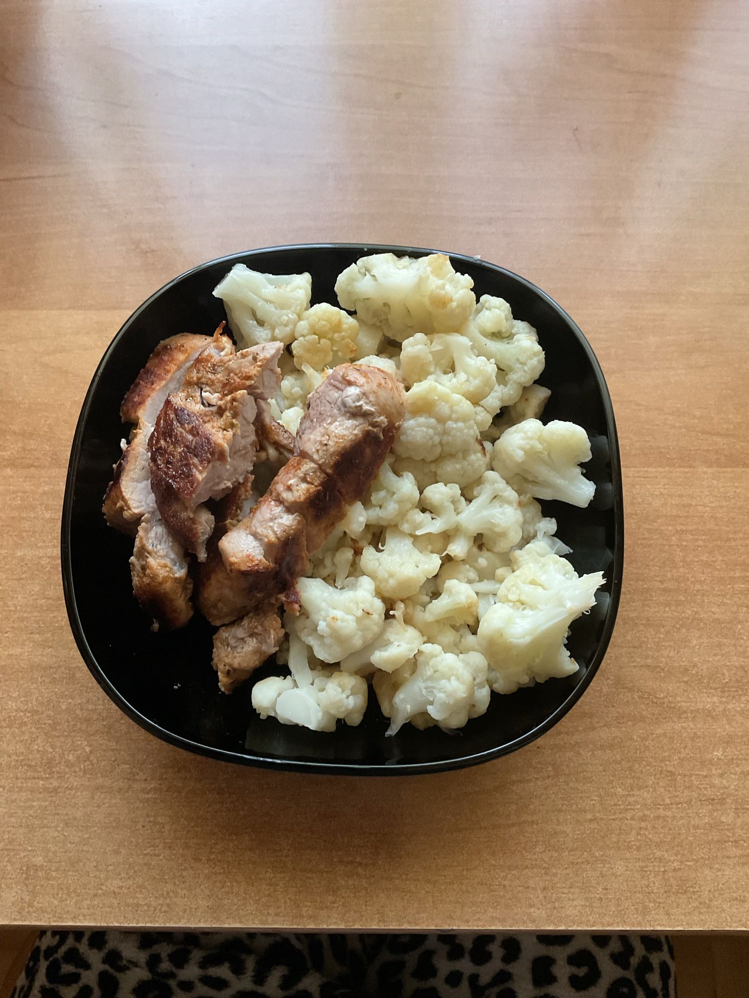 Kalafior z kurczakiem