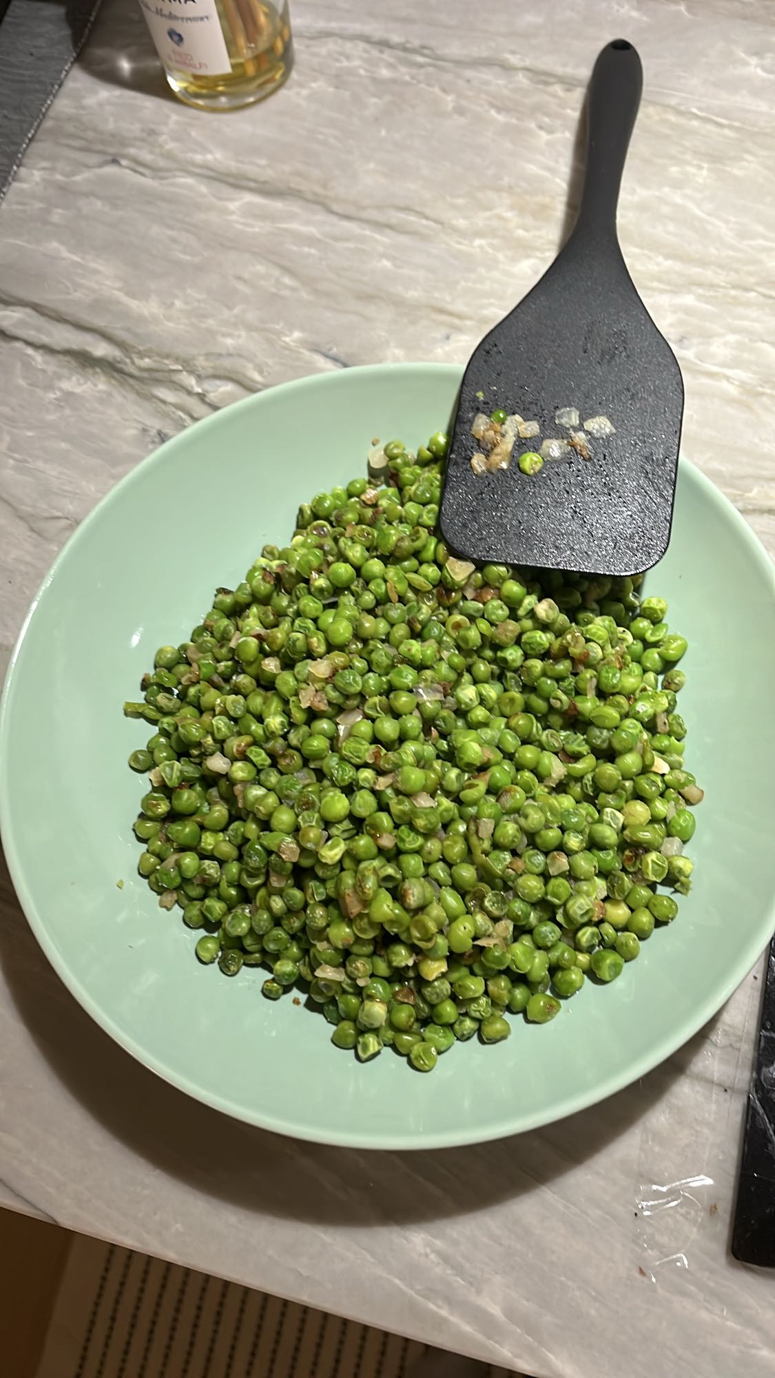 Petits pois sautés
