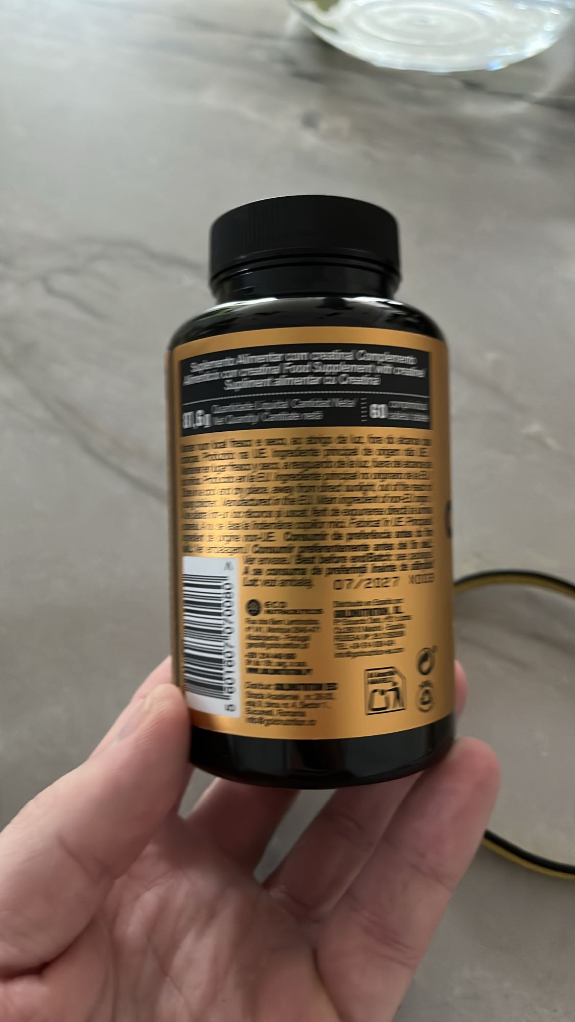 Supplément de créatine