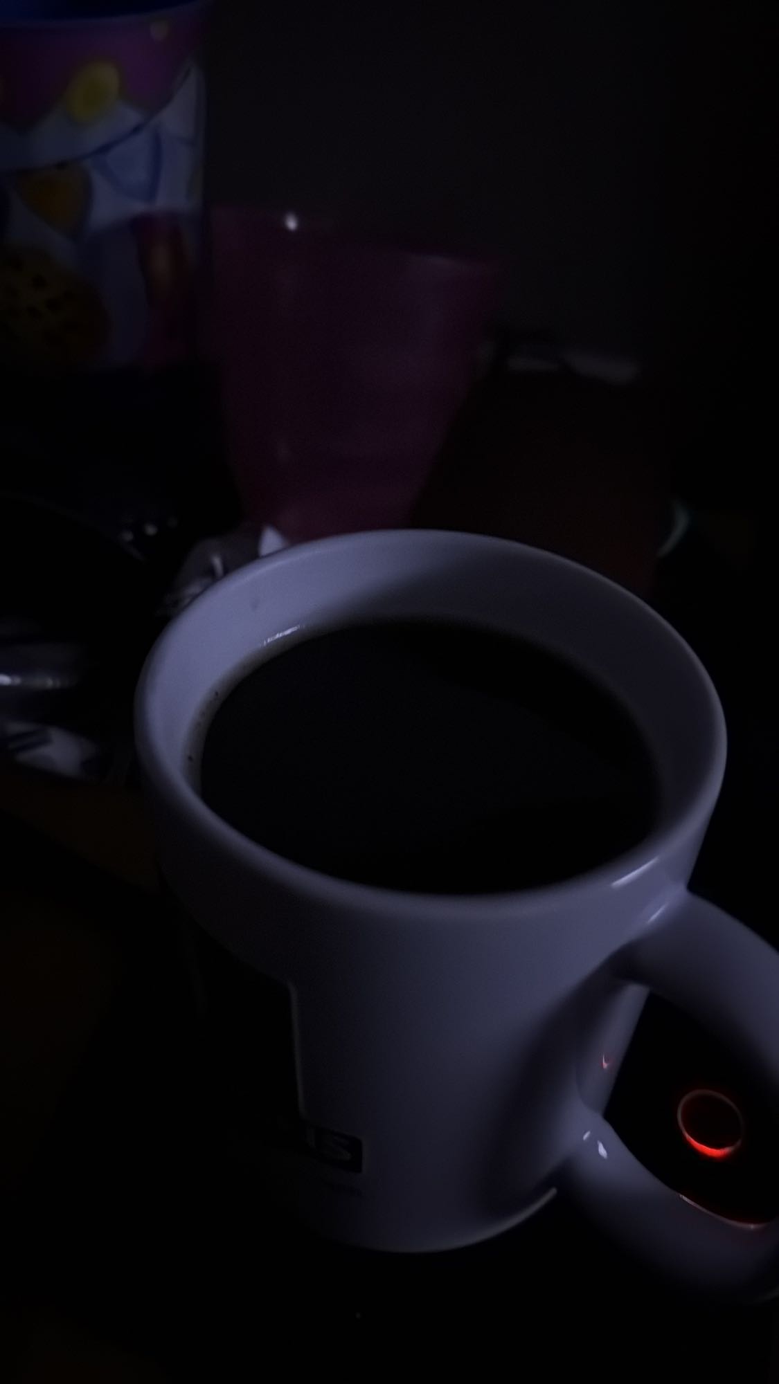 Tasse de café noir