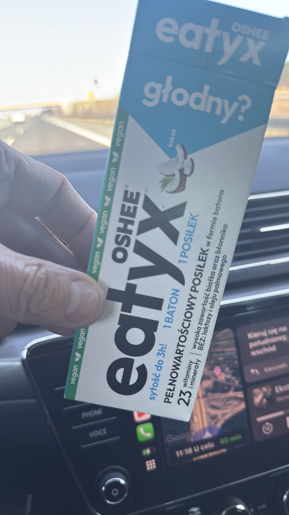 baton kokosowy eatyx