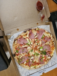 Ham and Veggie Pizza