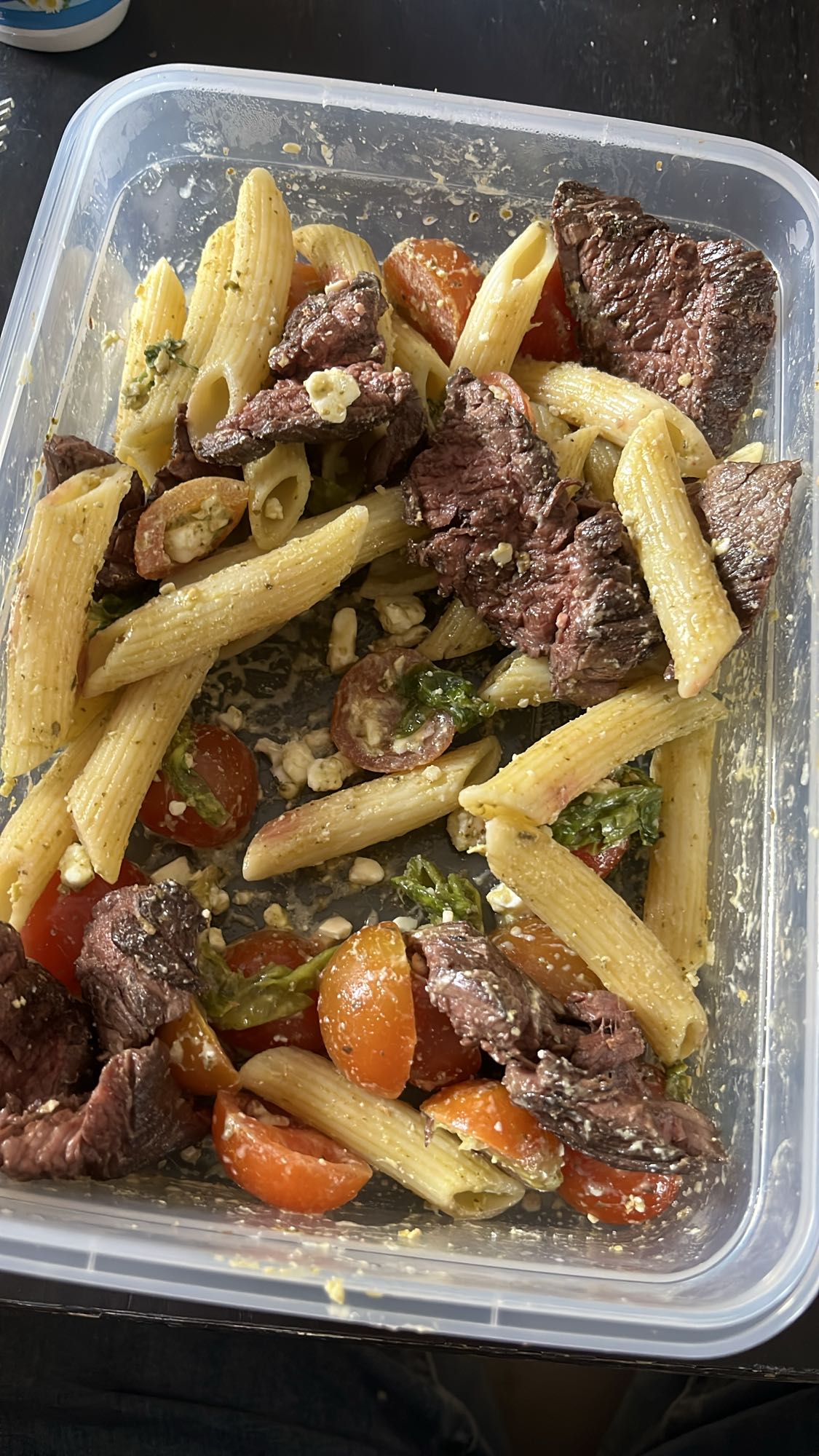 Pâtes au bœuf et légumes