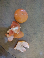 Peeled Mandarin Orange