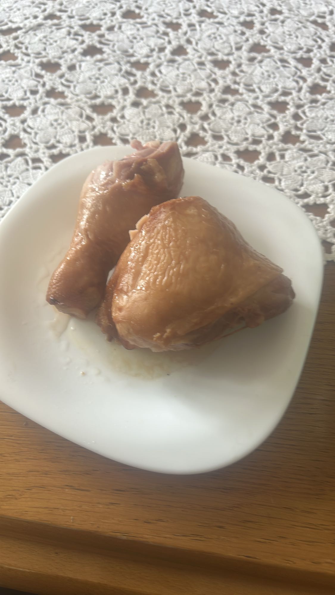 Wędzone udka z kurczaka