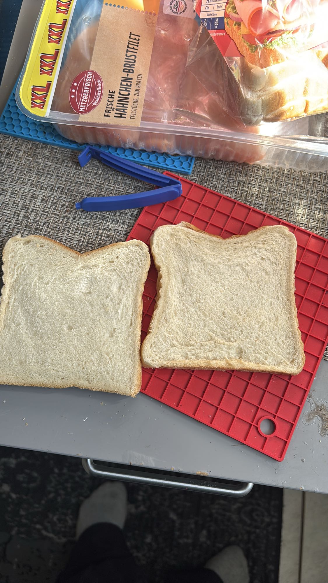 Chicken Sandwich Prep