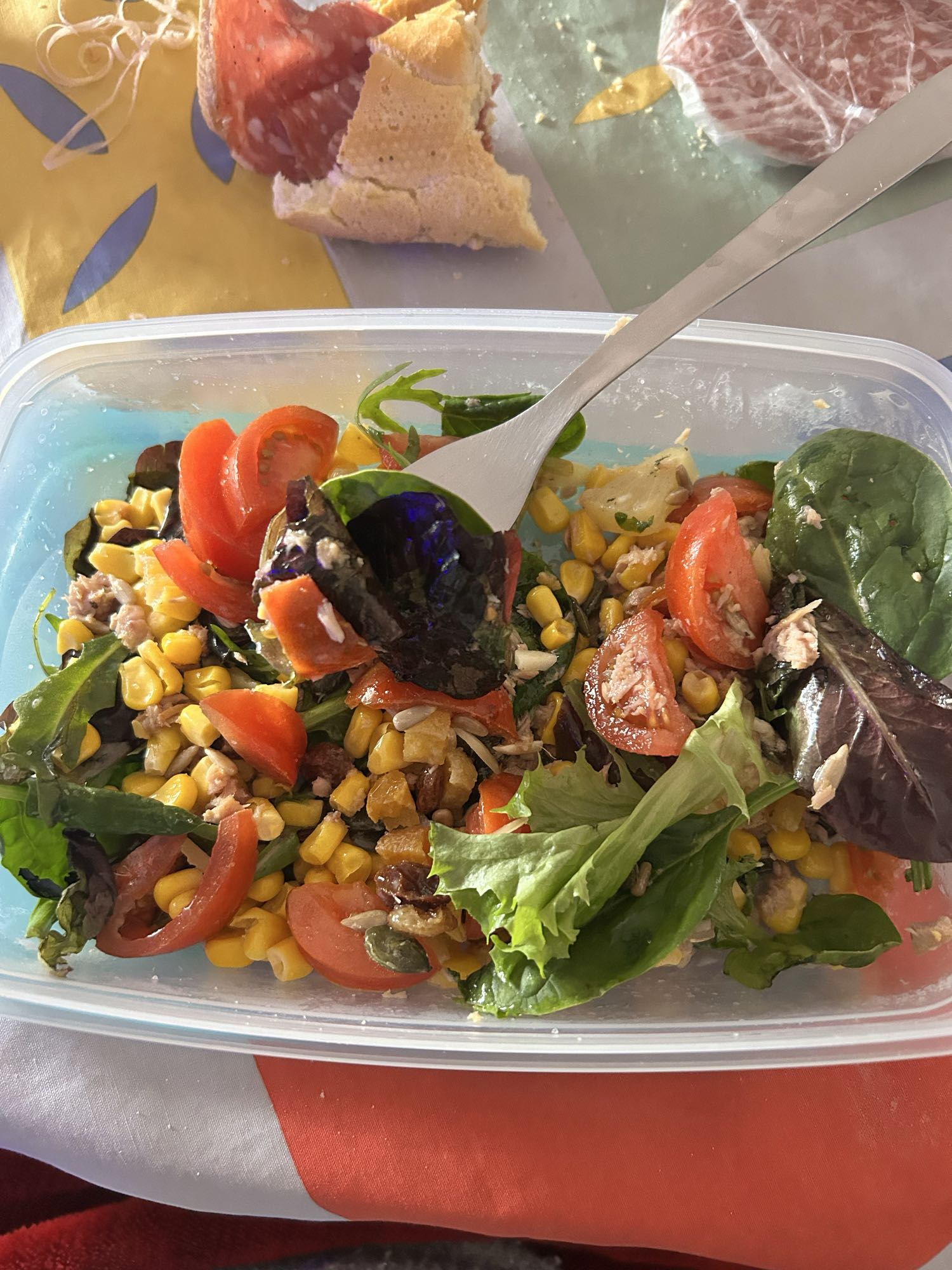 Ensalada mixta saludable