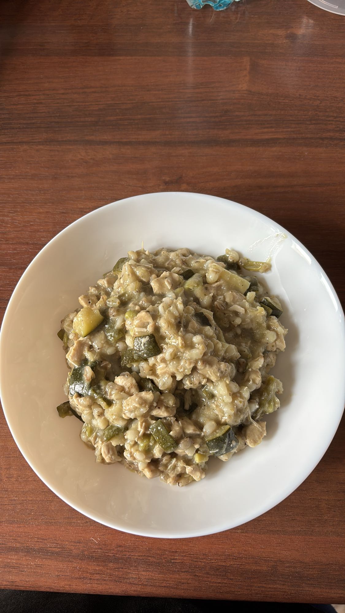 Kasza z cukinią i kurczakiem