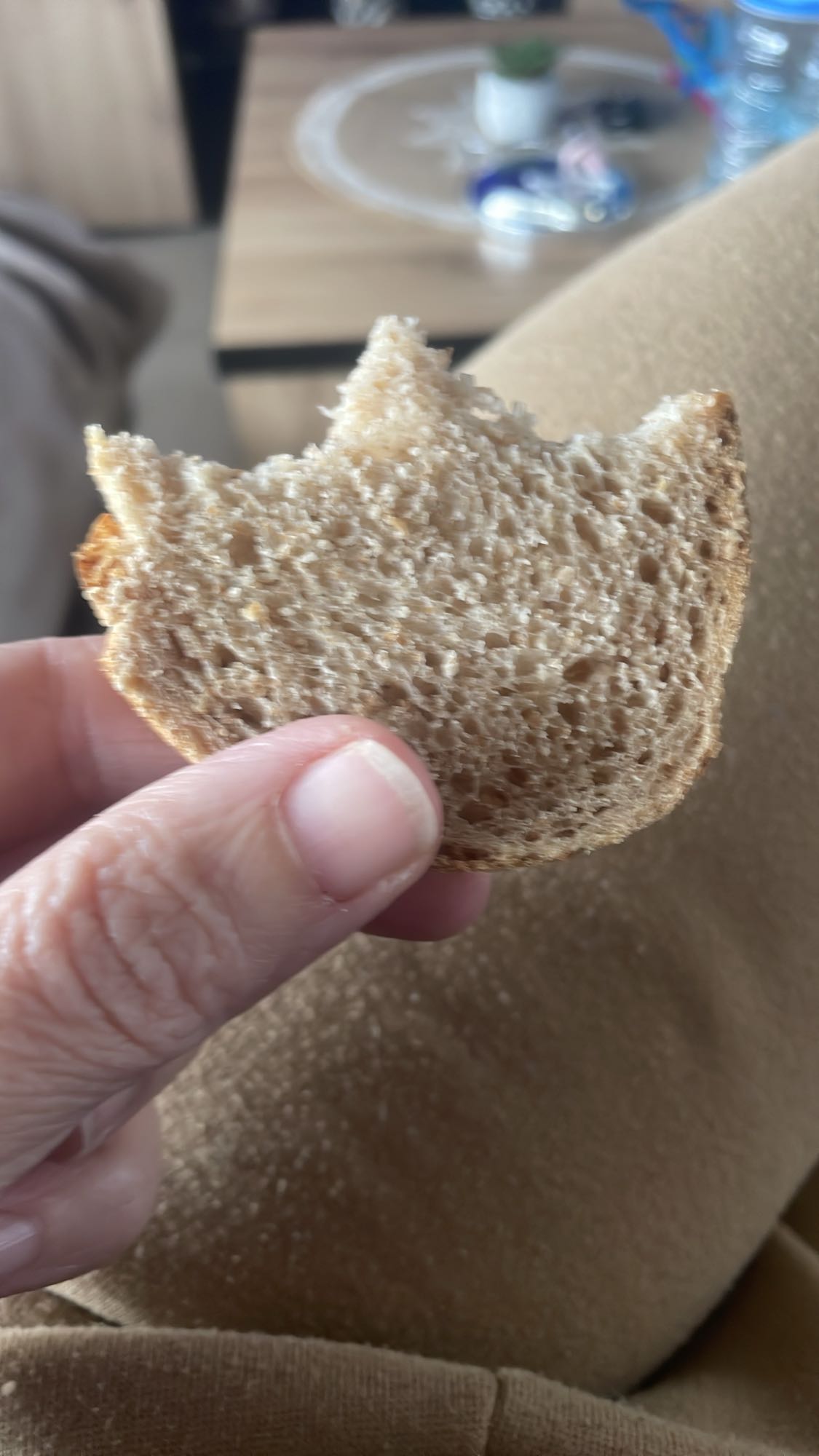 Tranche de pain complet