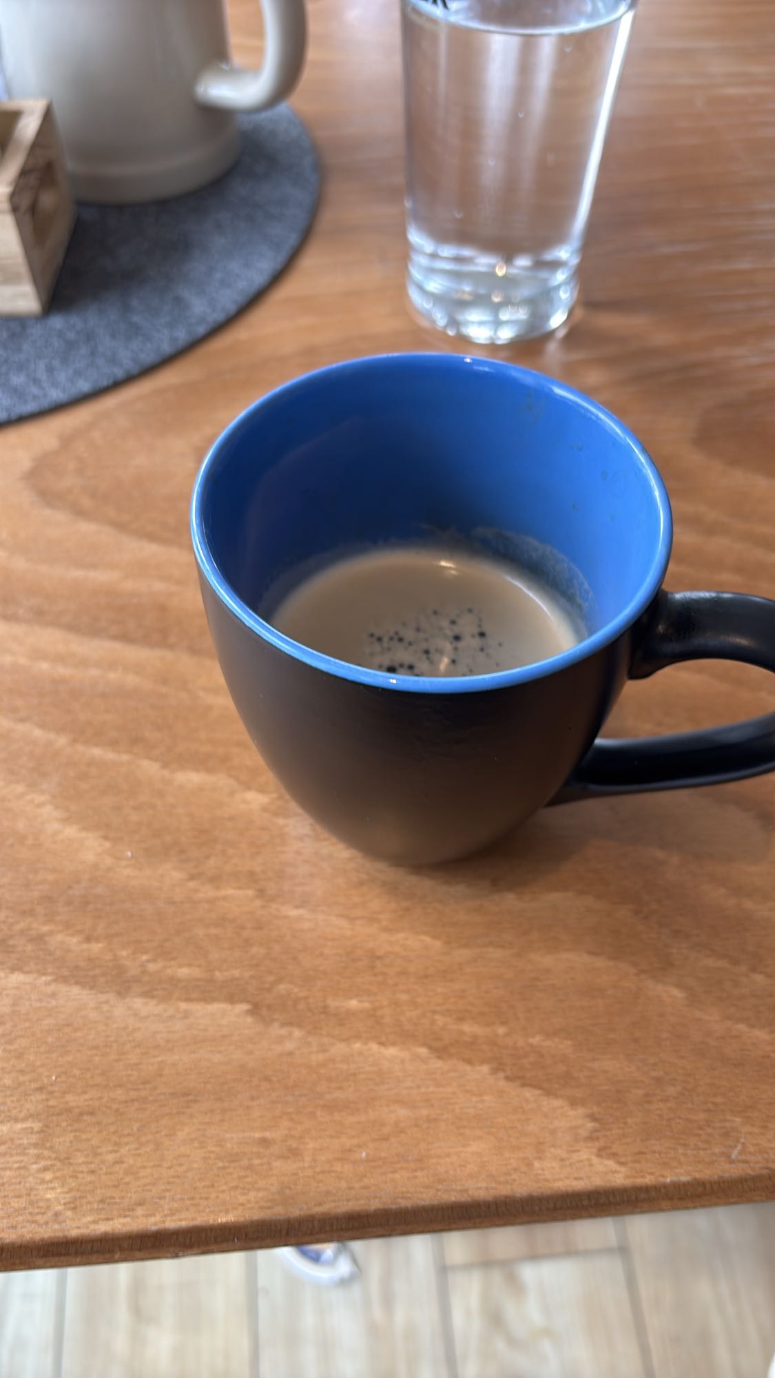 Tasse schwarzer Kaffee