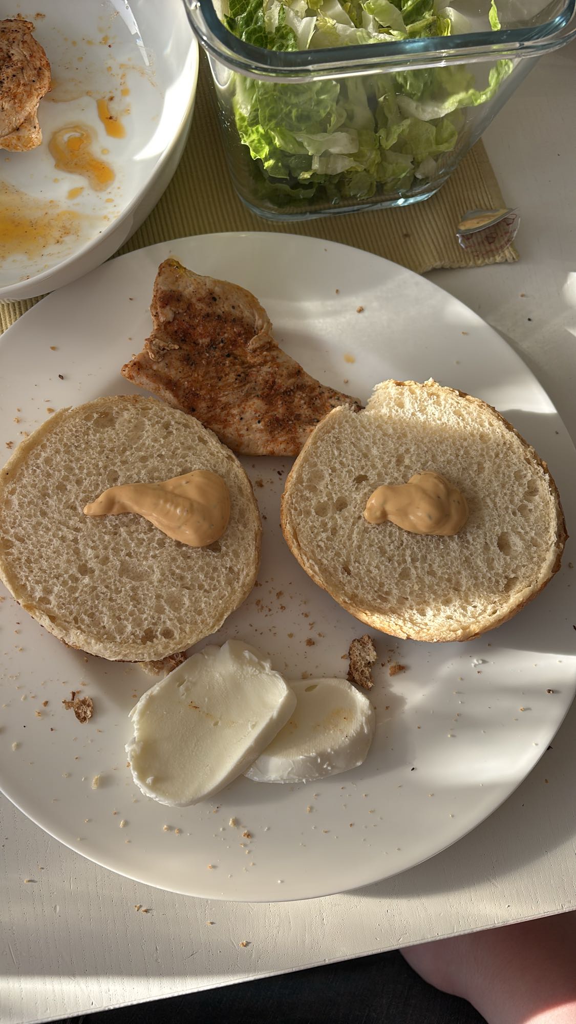 Hähnchen-Sandwich
