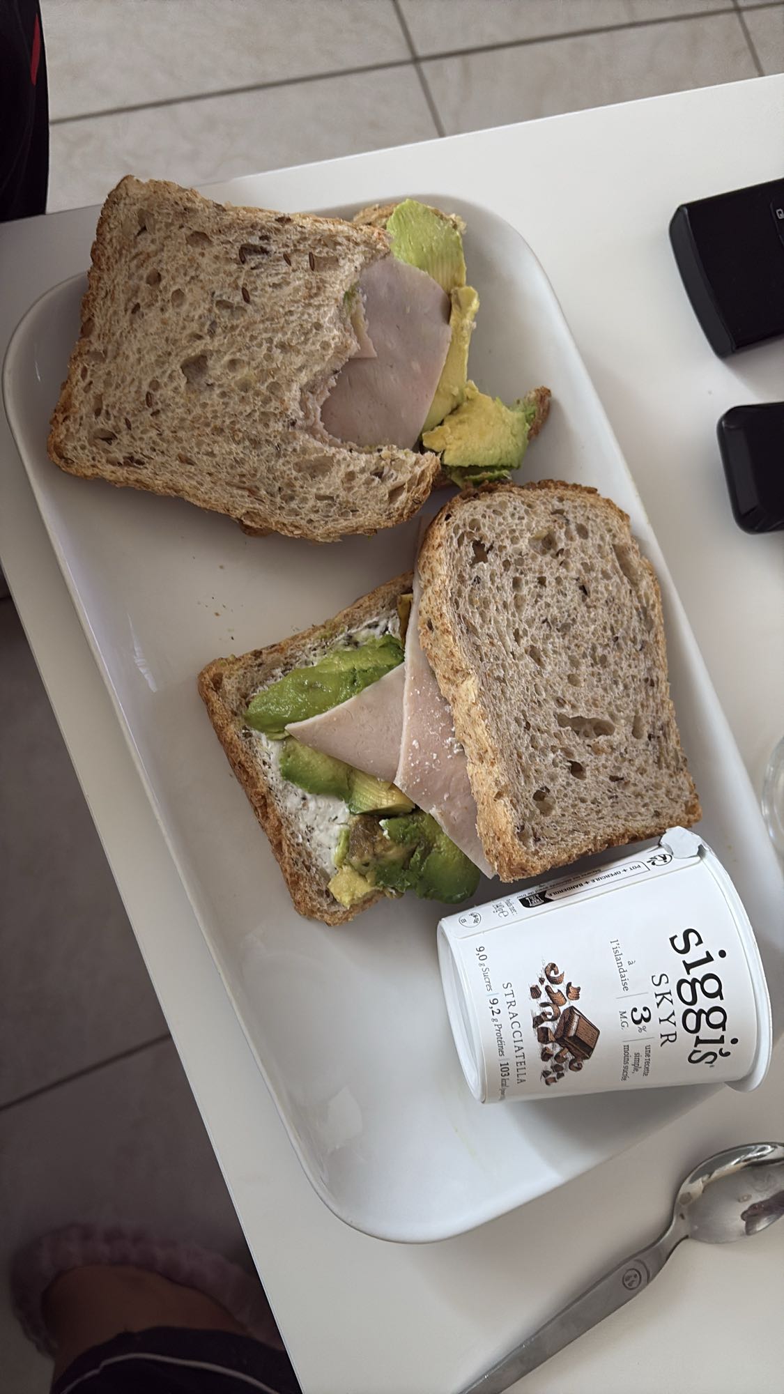 Sandwich à la dinde