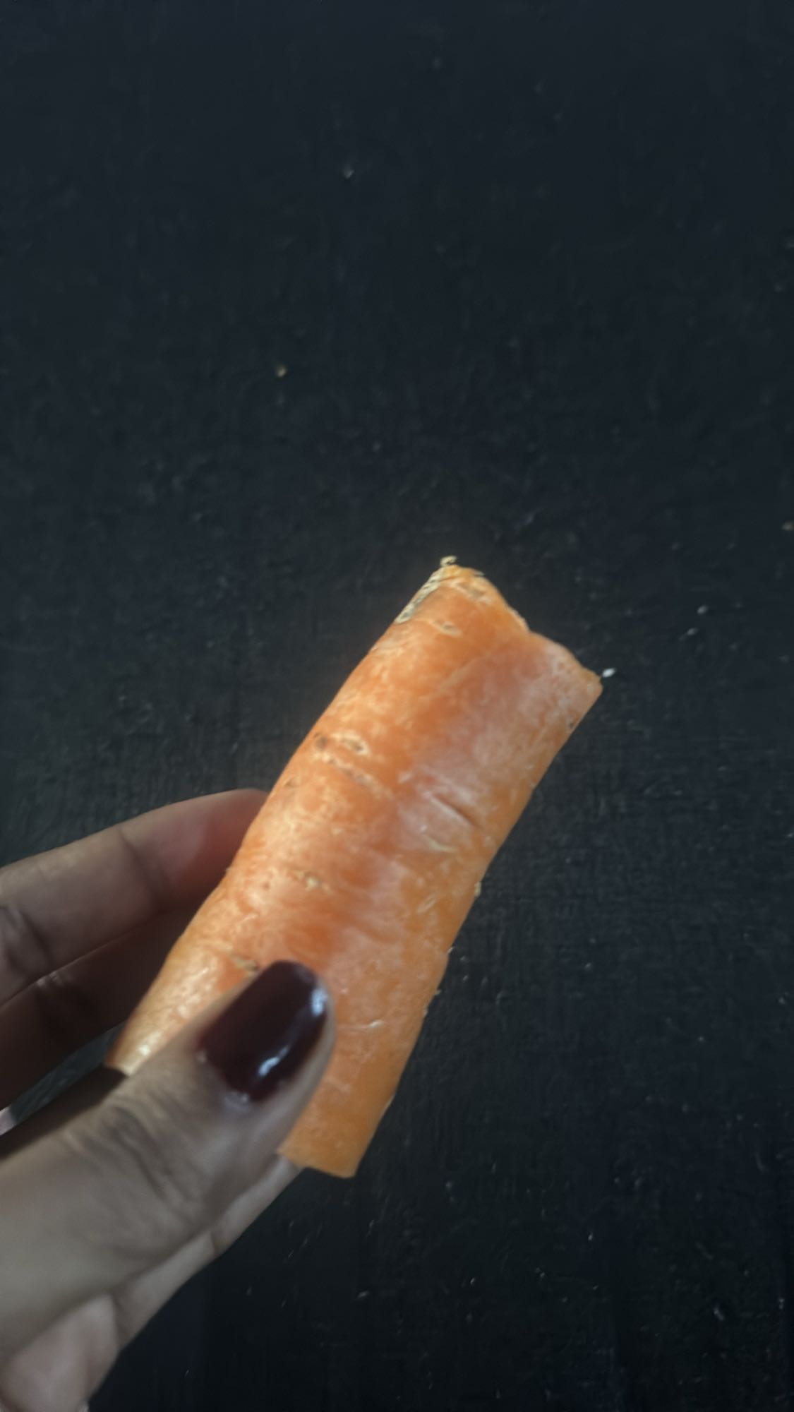 Raw Carrot Snack