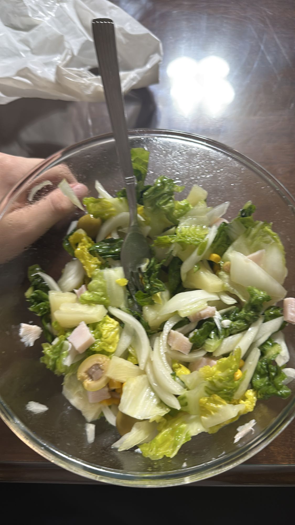 Ensalada mixta saludable