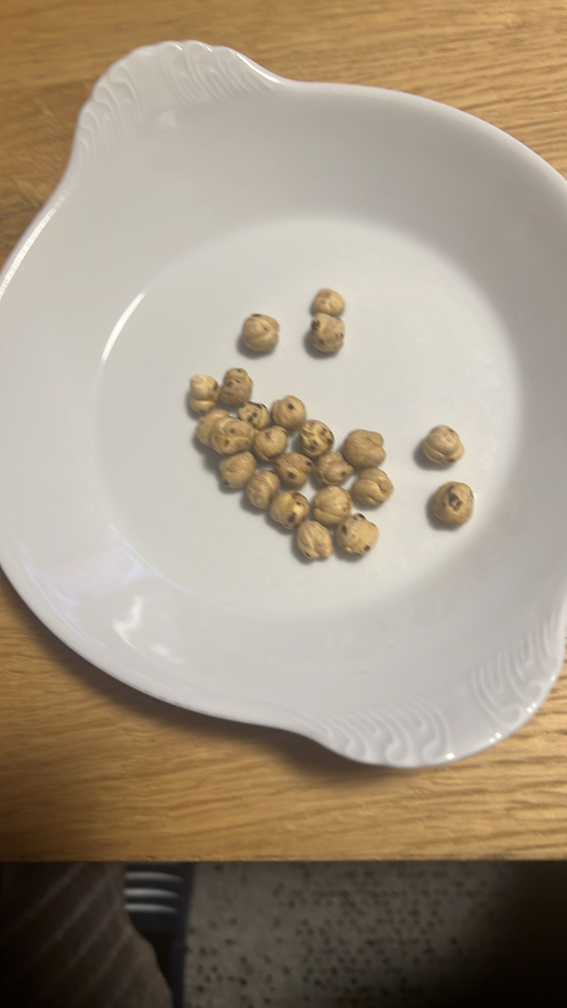 Geröstete Kichererbsen