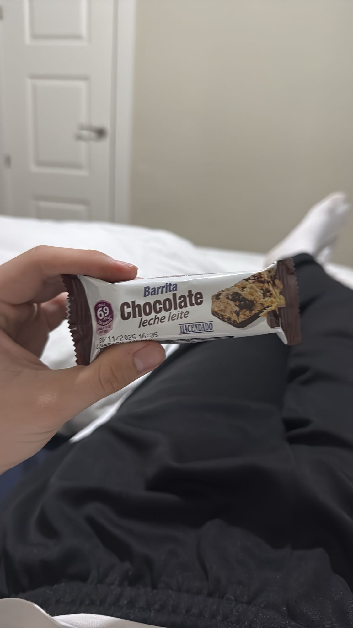 Barrita chocolate leche