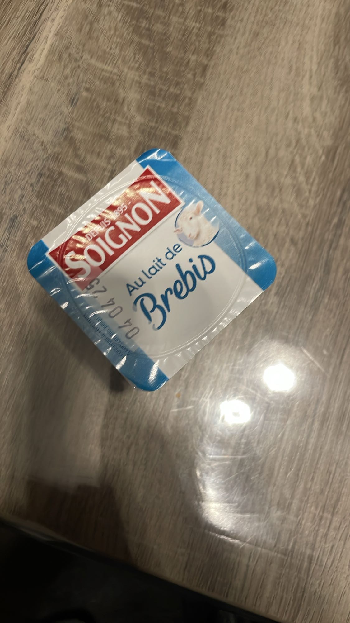 Yaourt au lait de brebis