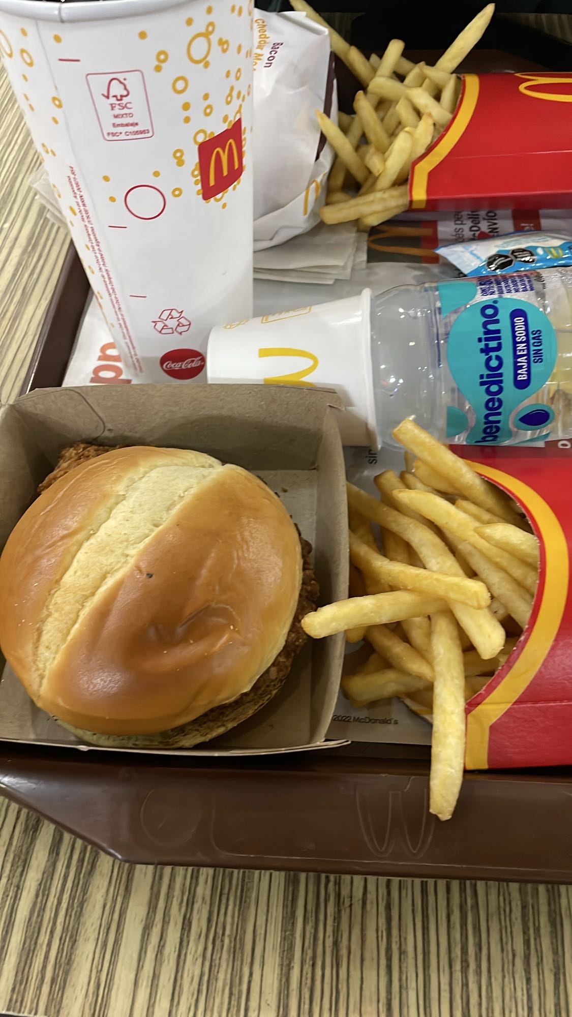 Combo de hamburguesa