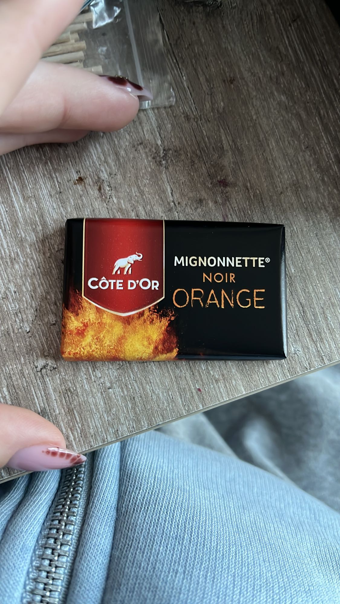 Czekolada gorzka pomarańczowa