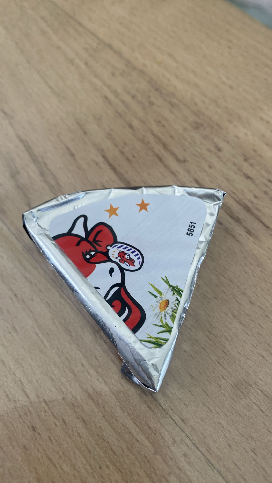 Fromage fondu portion