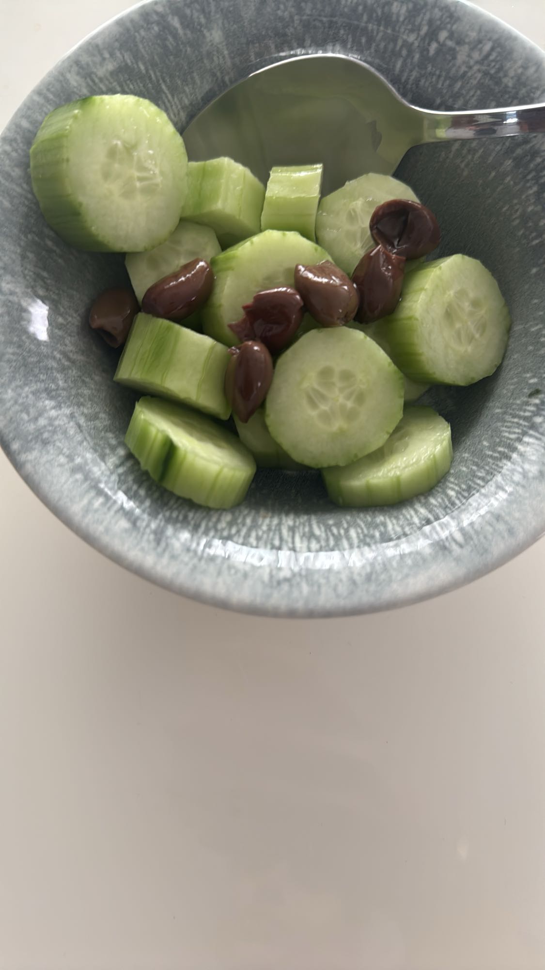 Cucumber Olive Salad