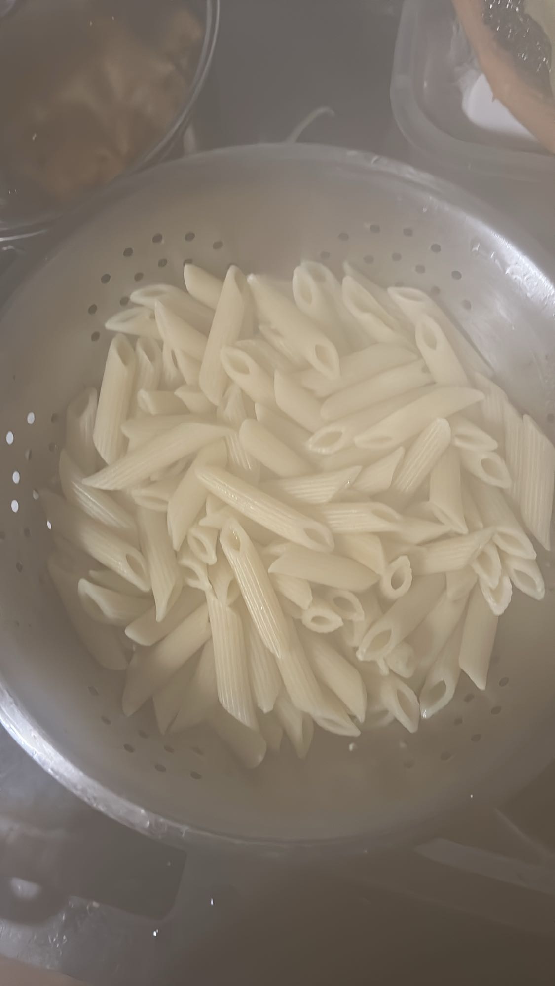 Boiled Penne Pasta
