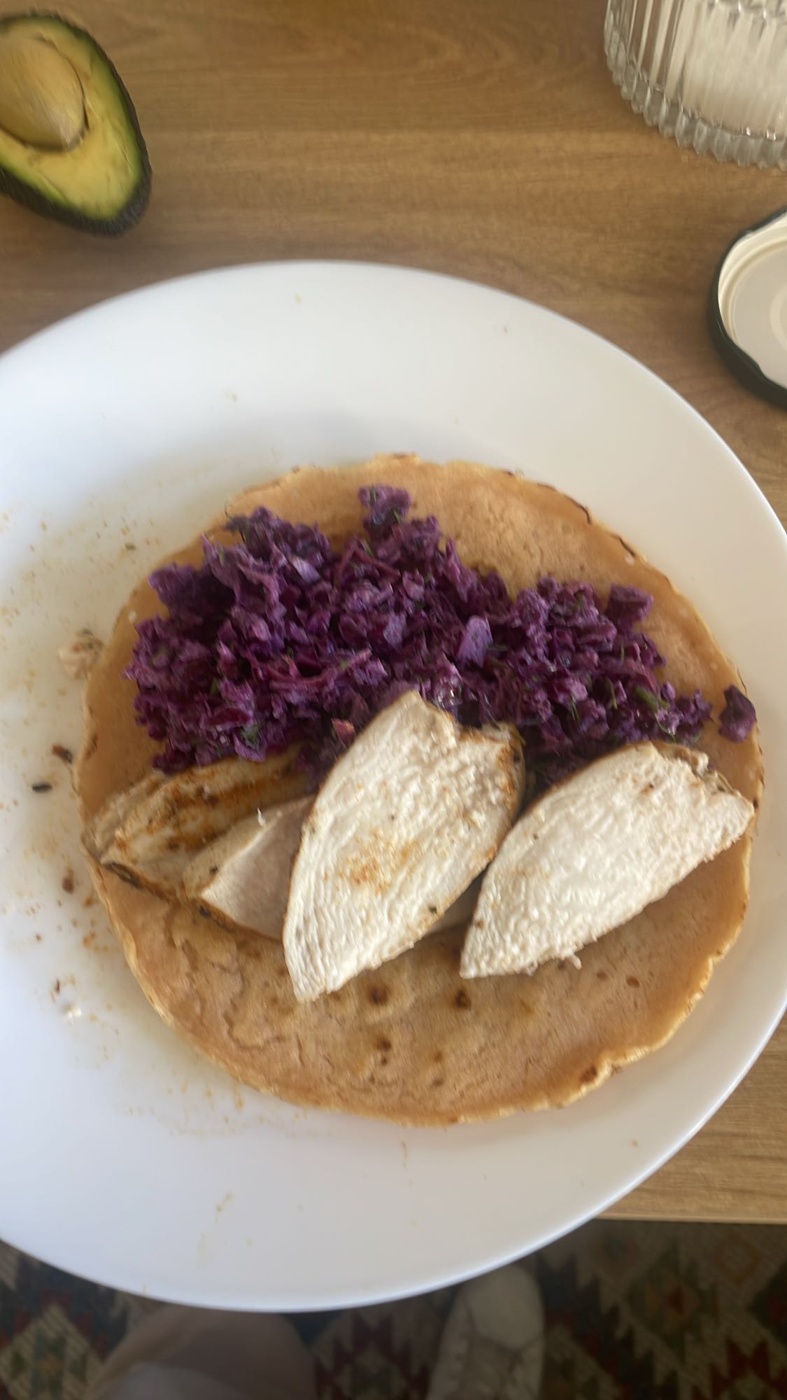 Tortilla z kurczakiem