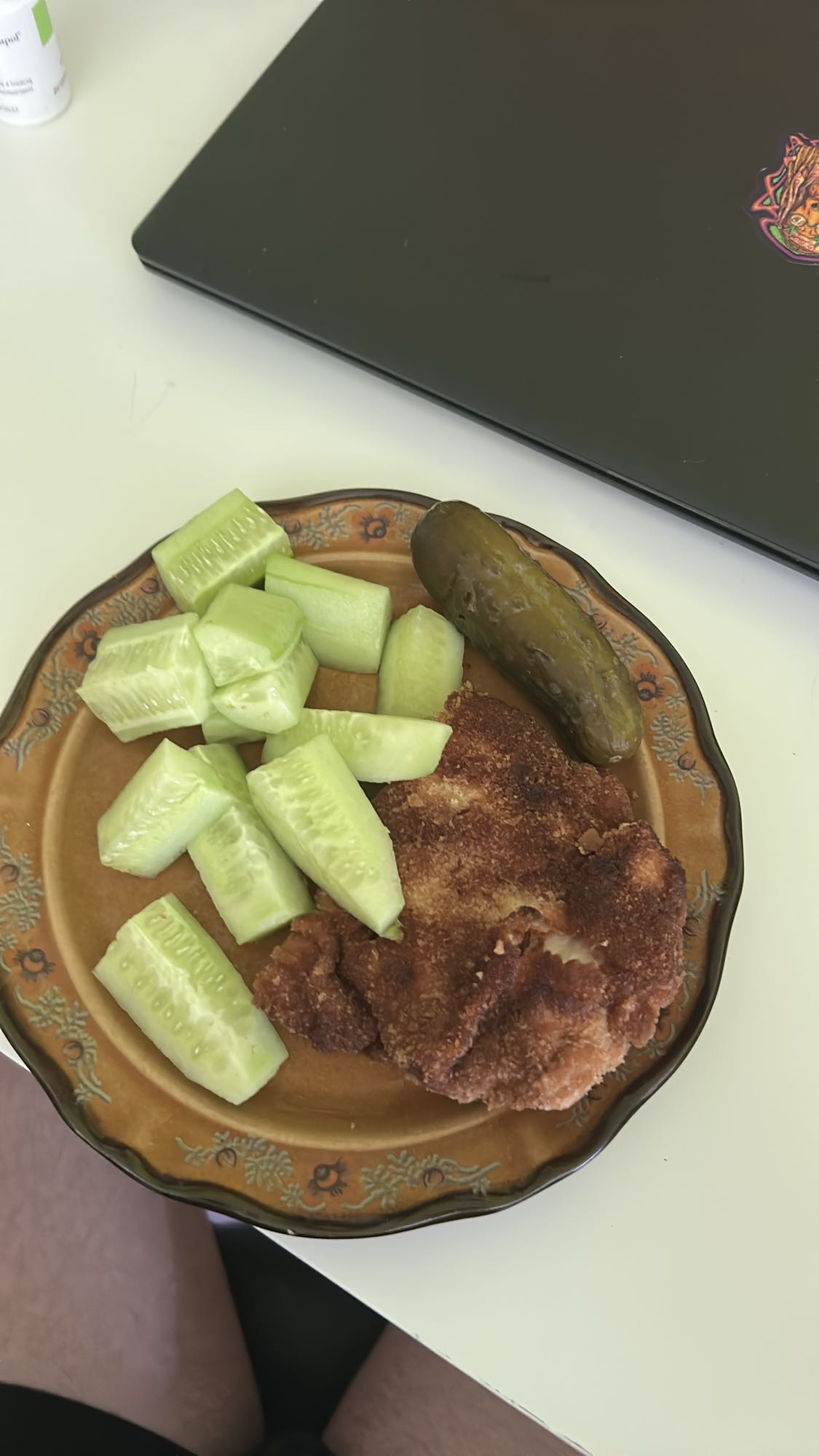 Schabowy z ogórkami