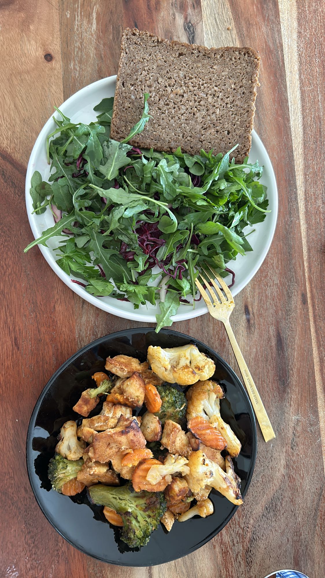 Izgara Tavuk ve Sebzeler