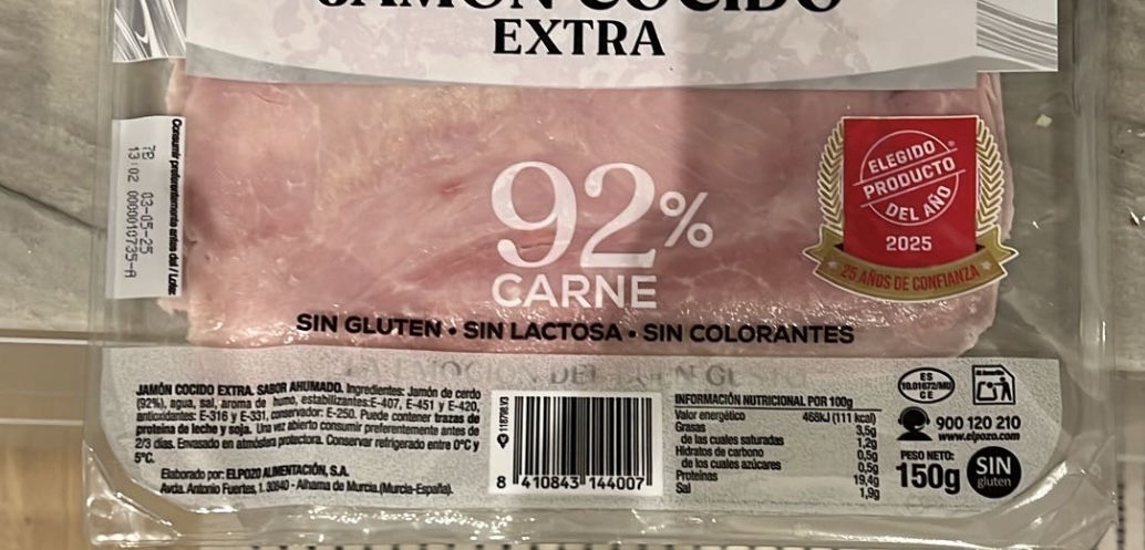 Jambon cuit extra