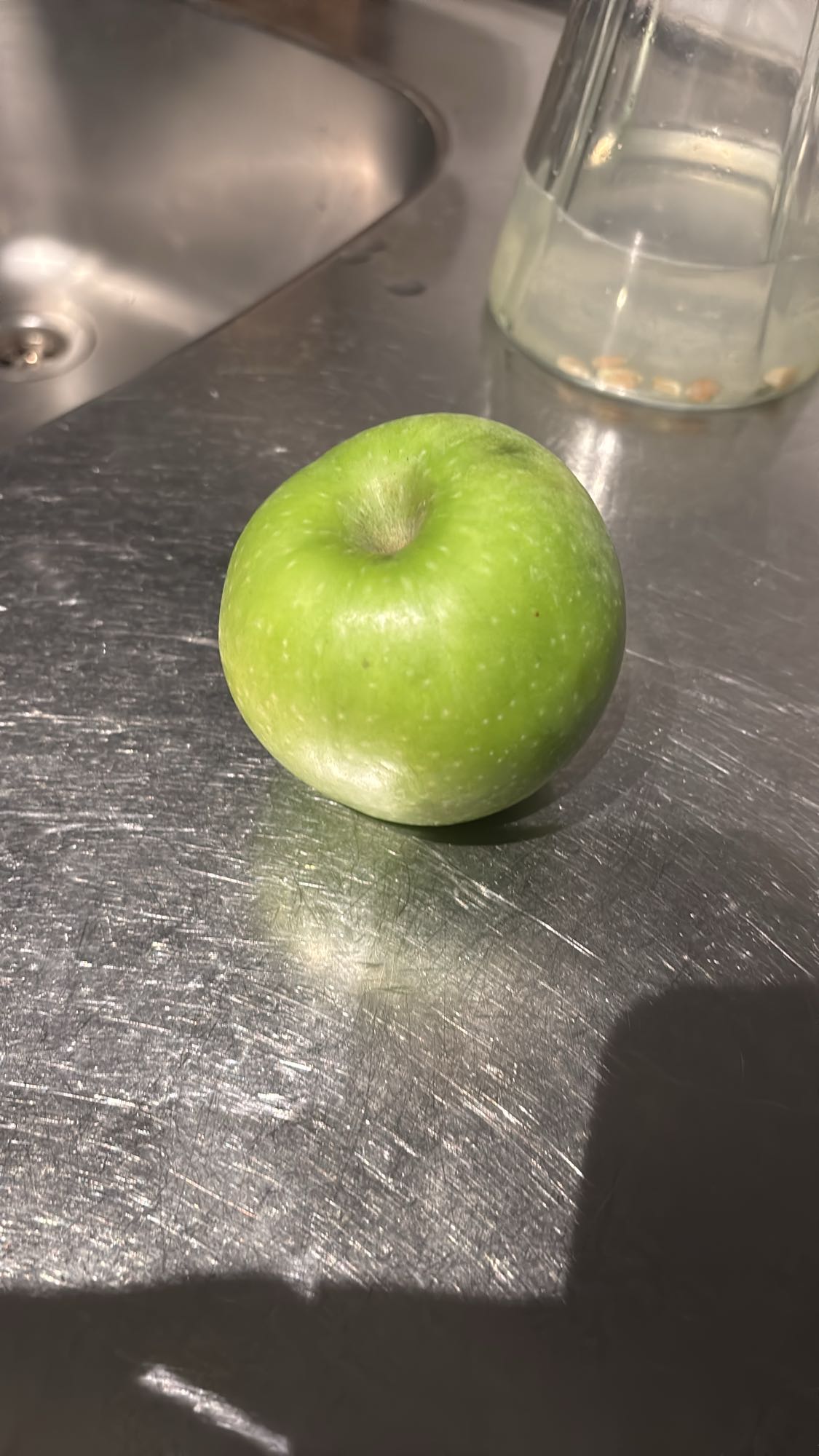 Grönt äpple