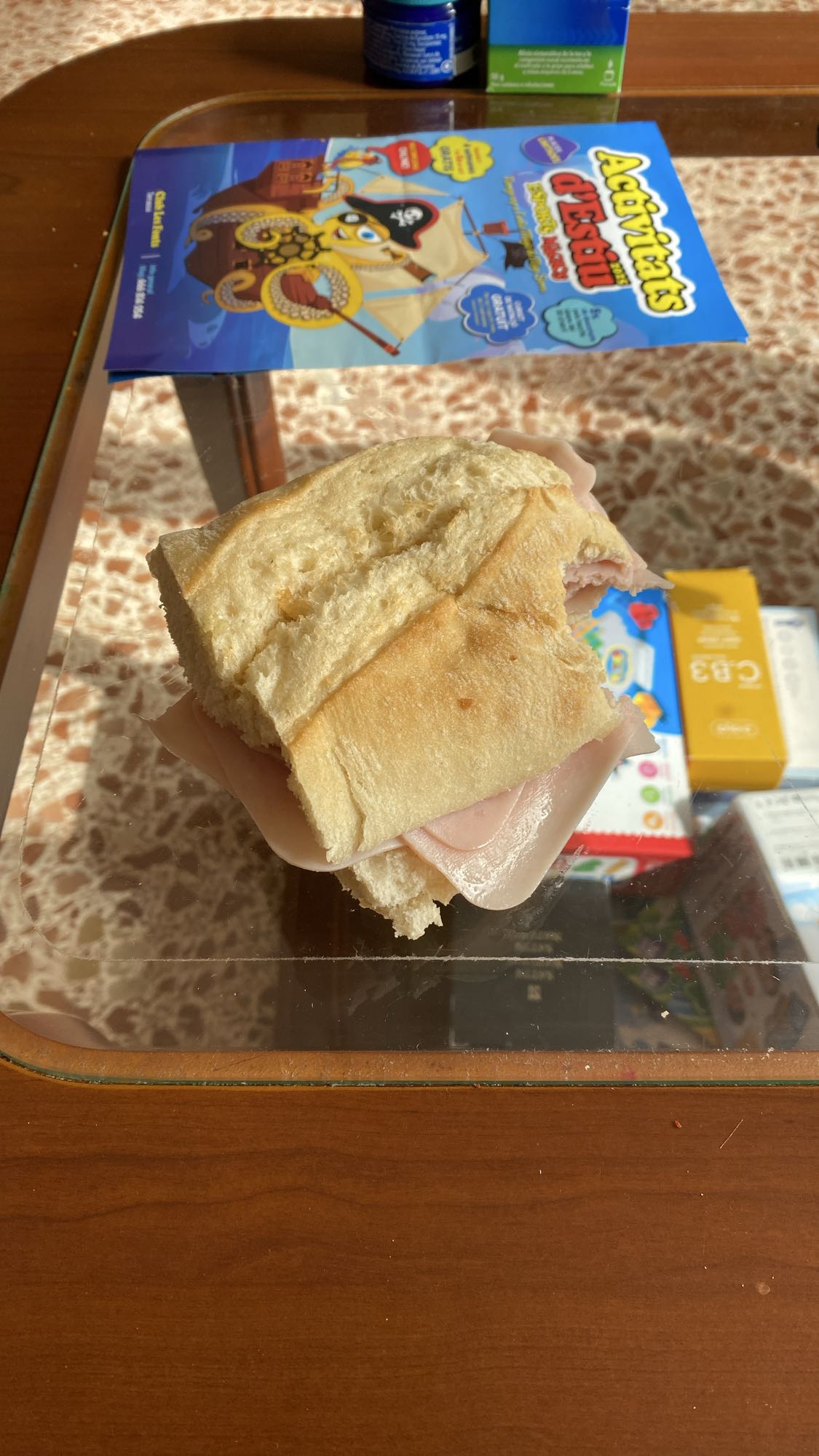 entrepà de pernil dolç