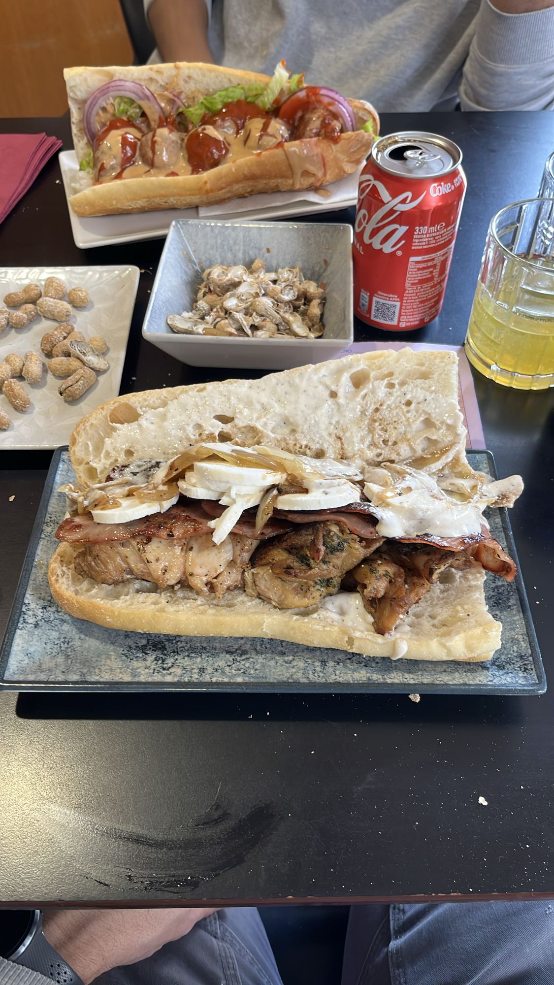 Bocadillo mixto de carne