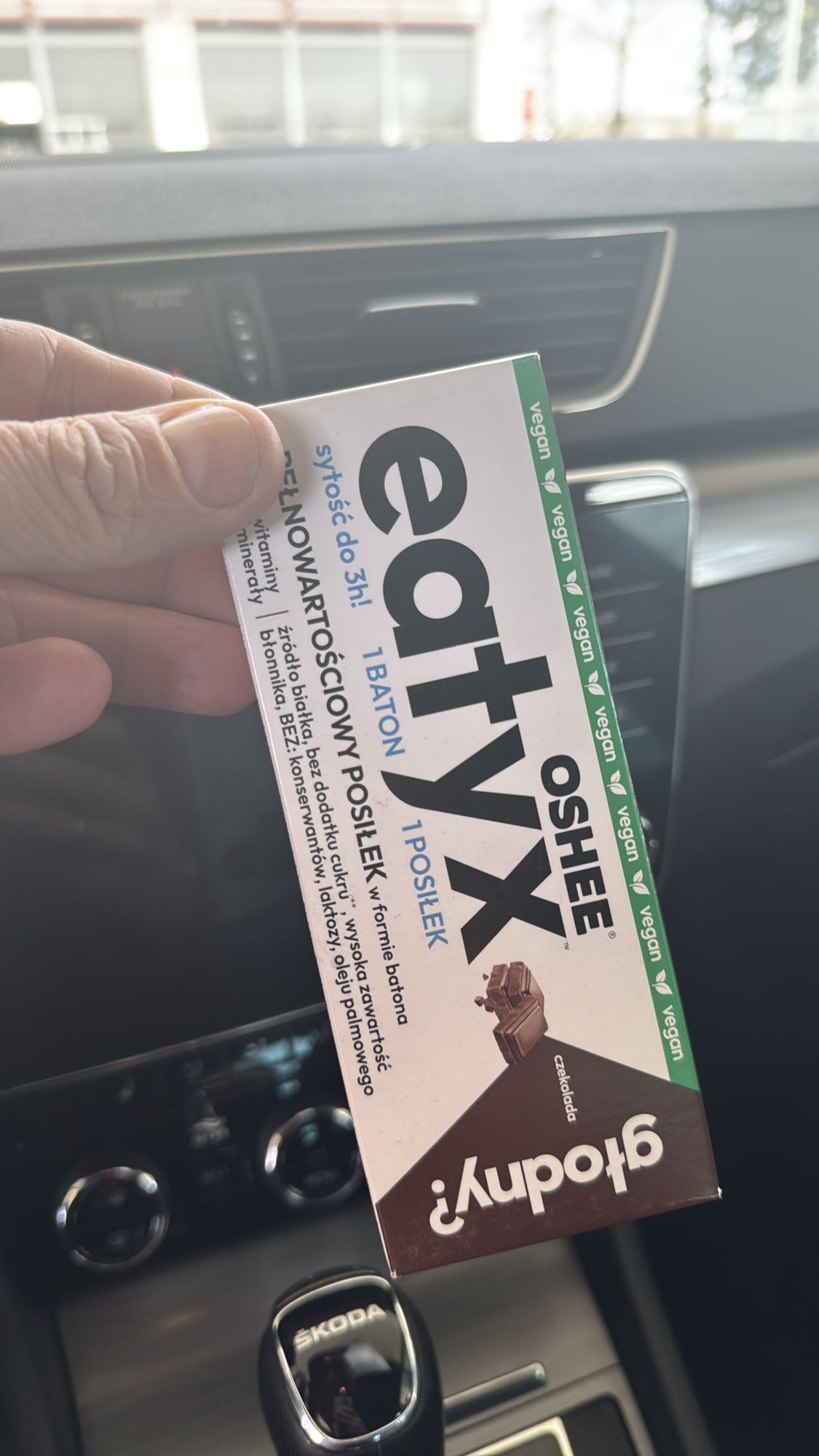 baton czekoladowy eatyx