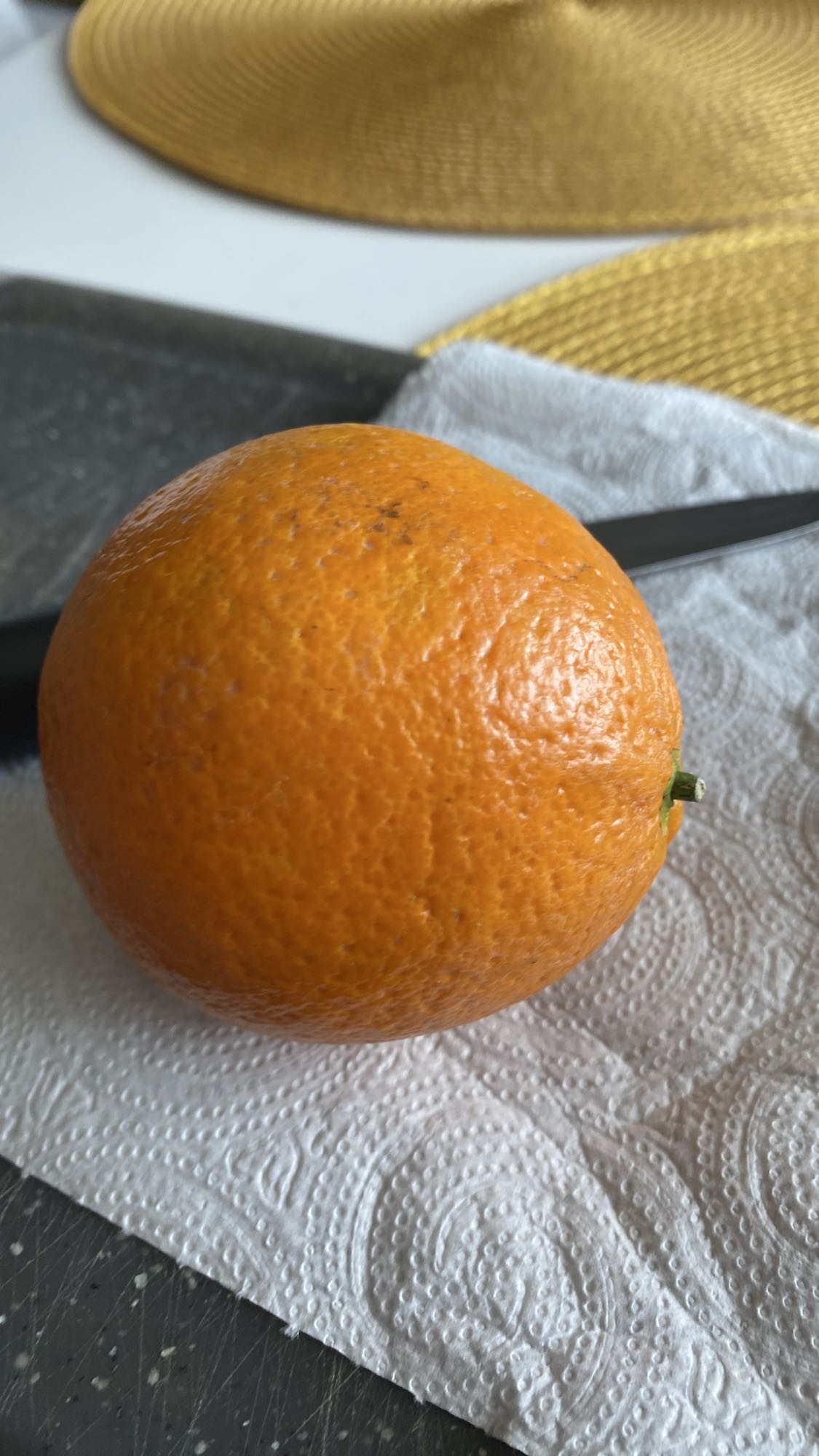 świeża pomarańcza