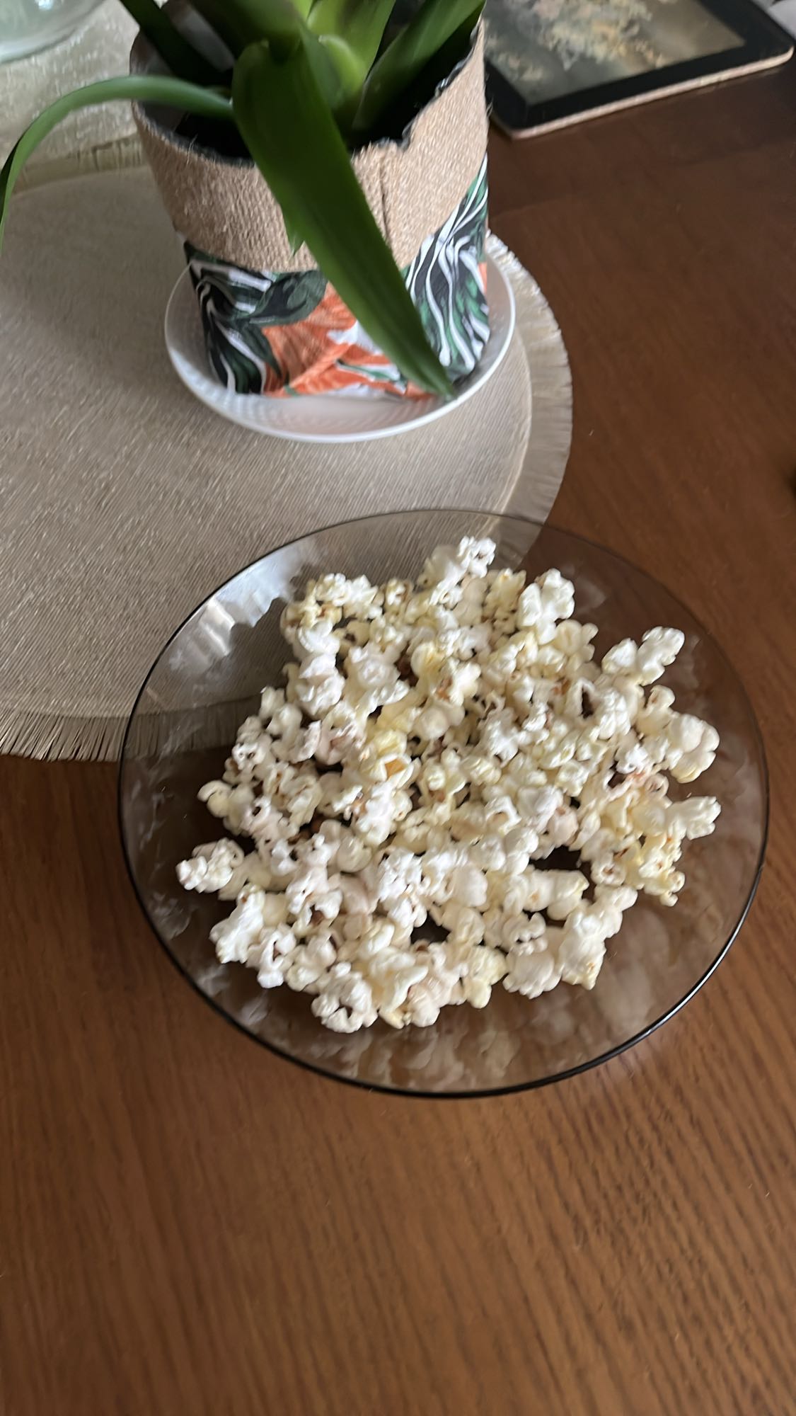 popcorn bez dodatków
