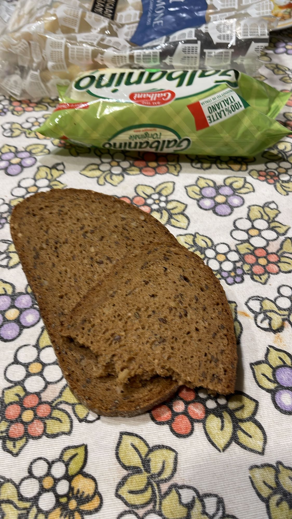 Whole Grain Bread Slice