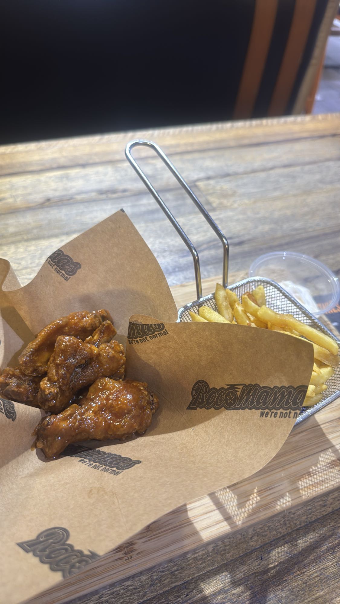 Wings and Fries Combo