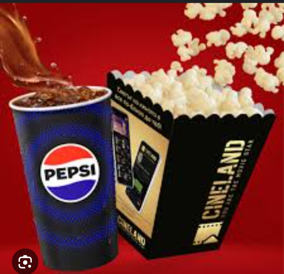 Popcorn and Pepsi Combo