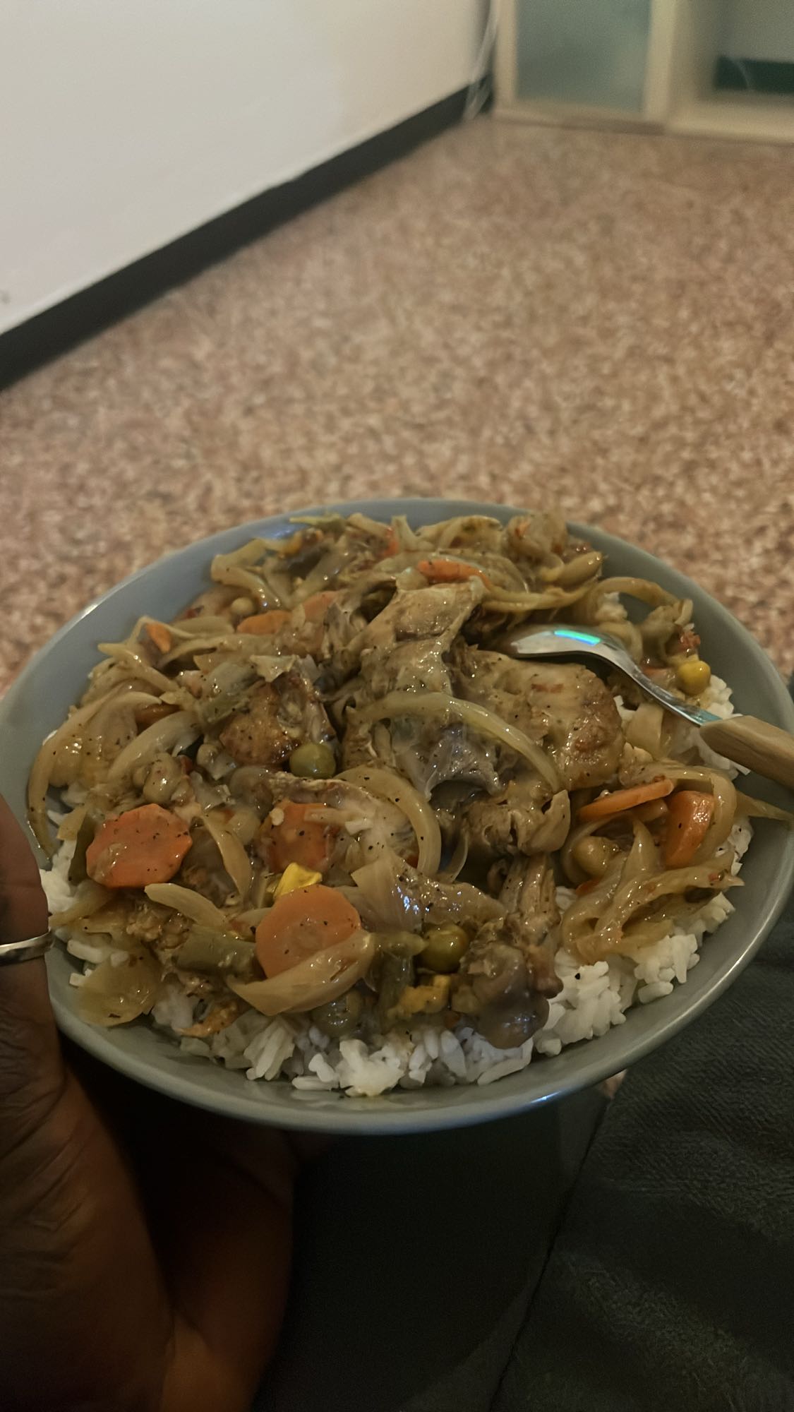 Chicken Veggie Rice Bowl