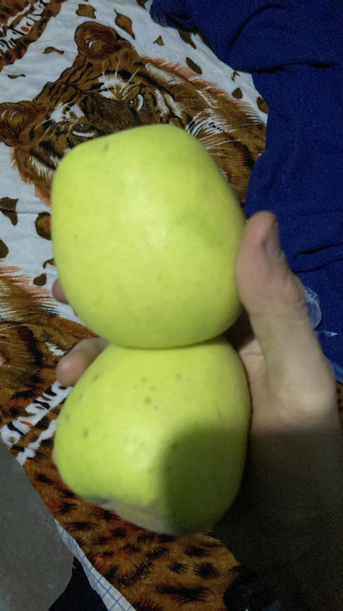 Manzanas verdes frescas