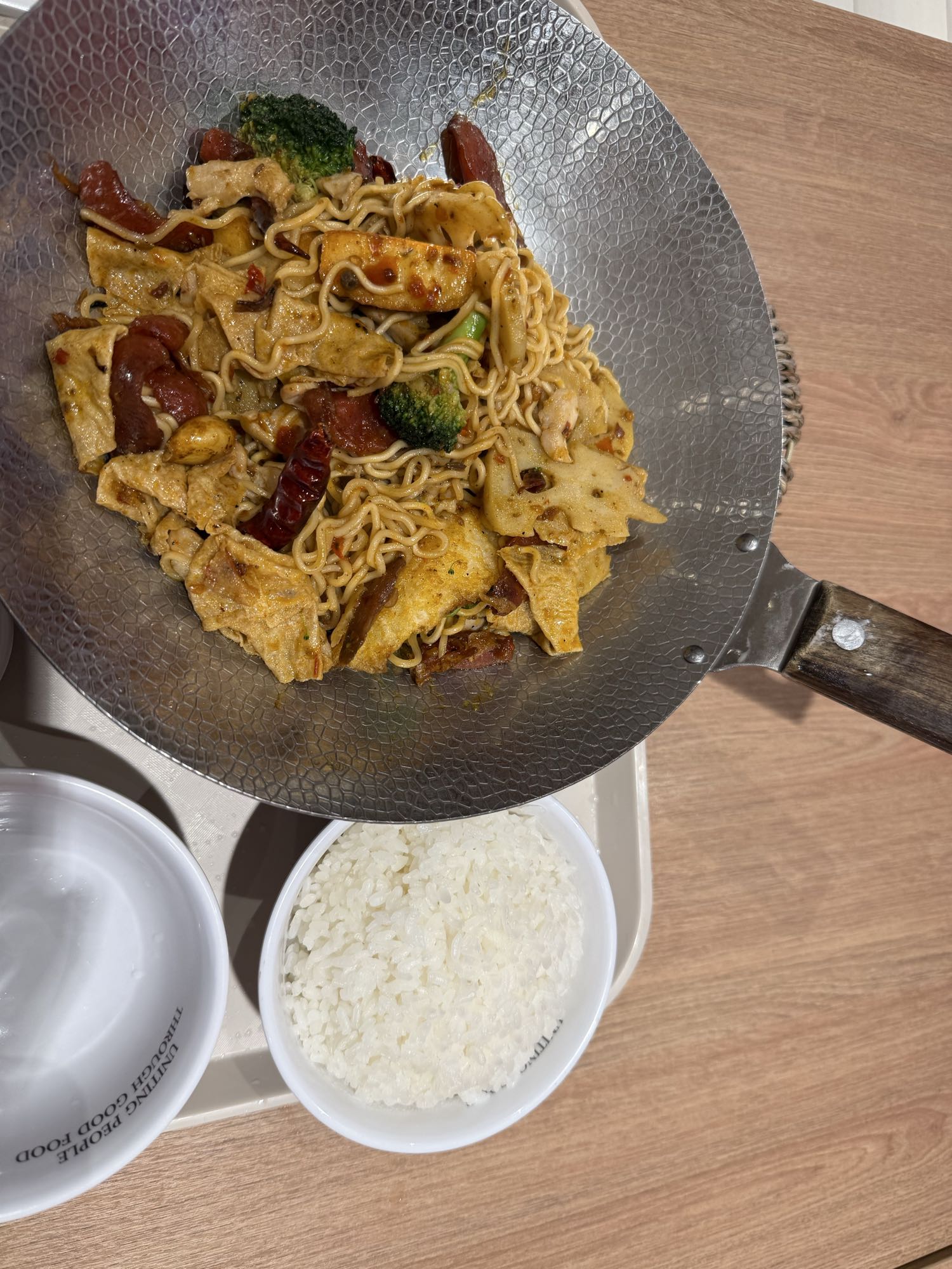 Spicy Stir-fry with Rice