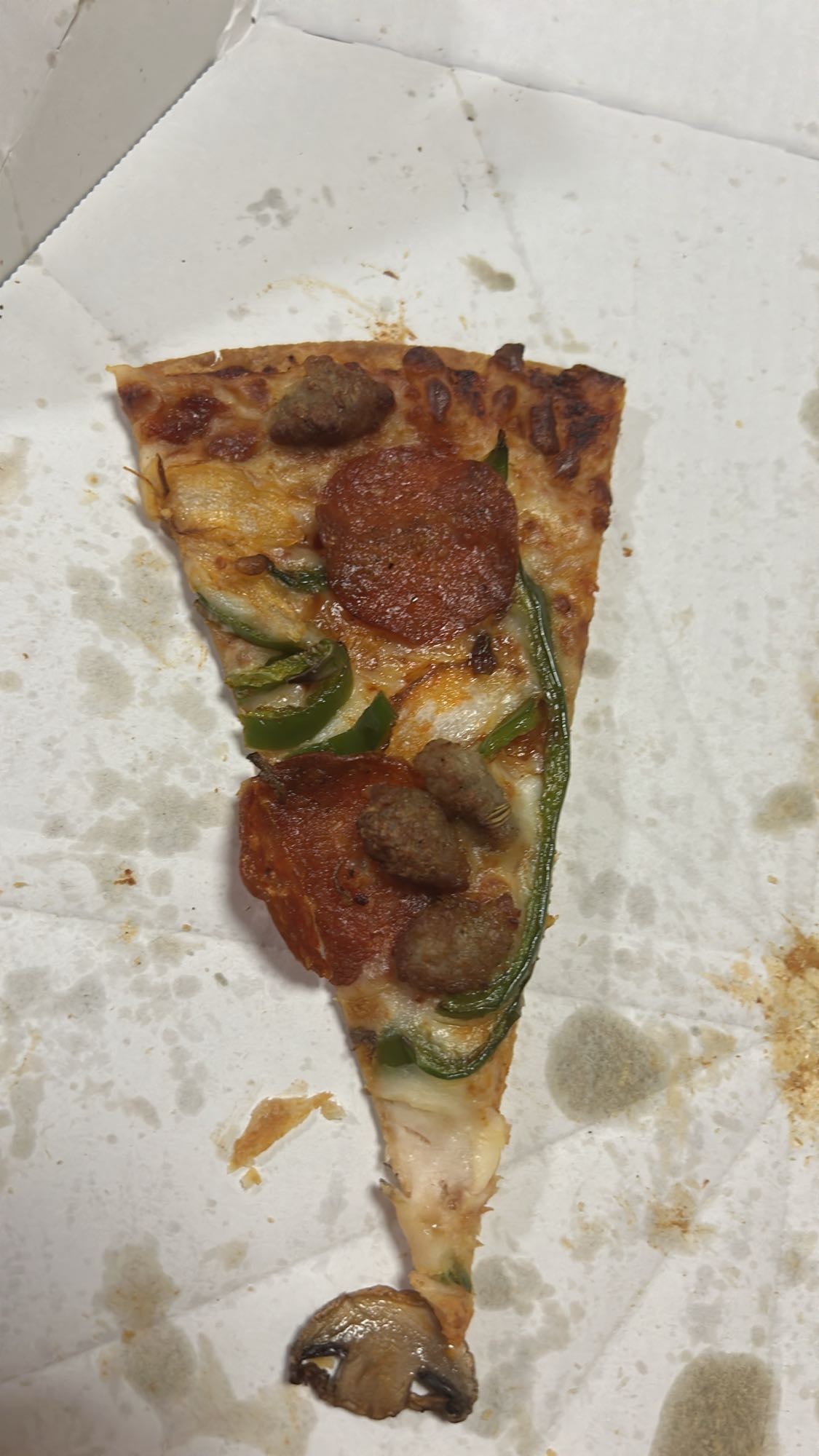 Meat and Veggie Pizza