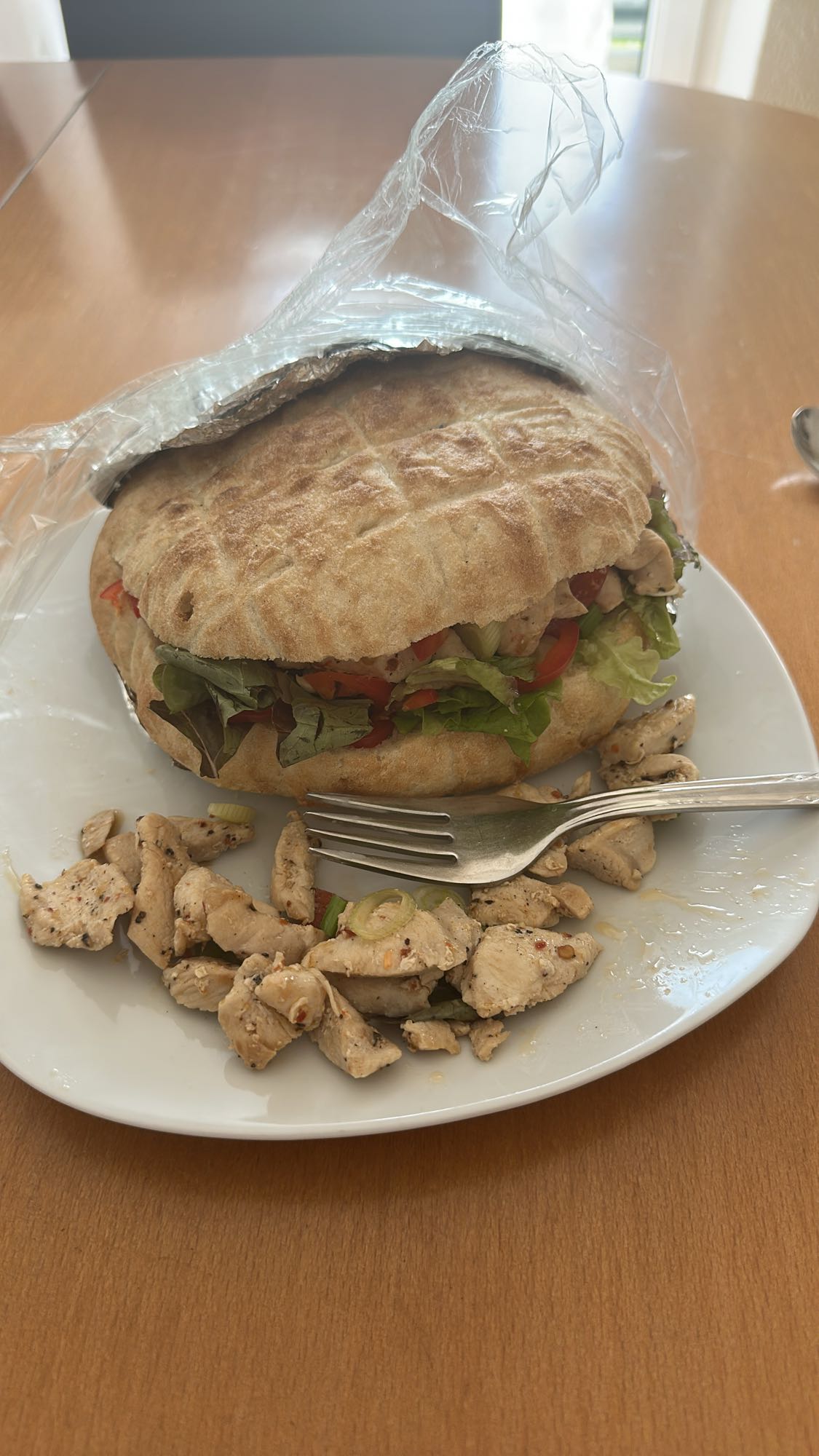 Hähnchen-Döner Tasche