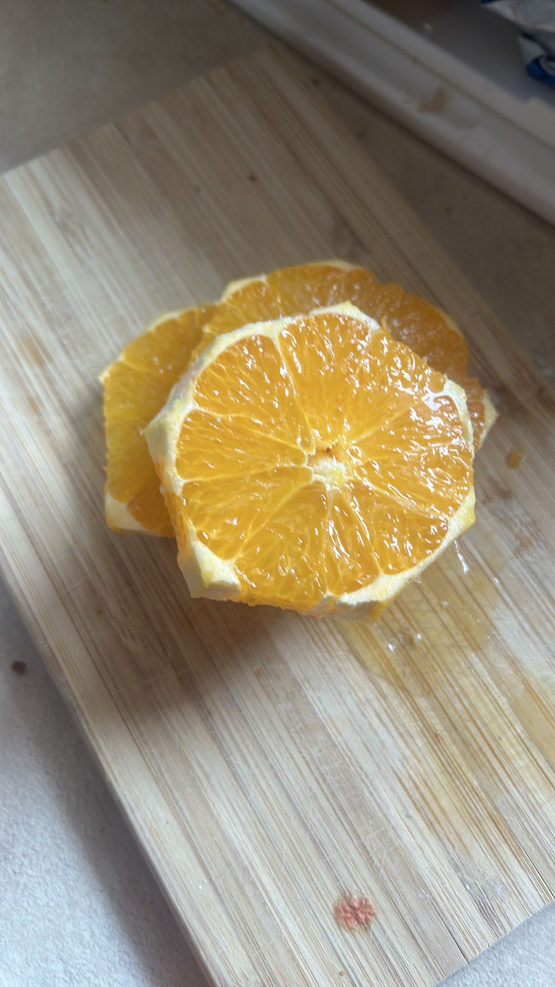 Plasterki pomarańczy