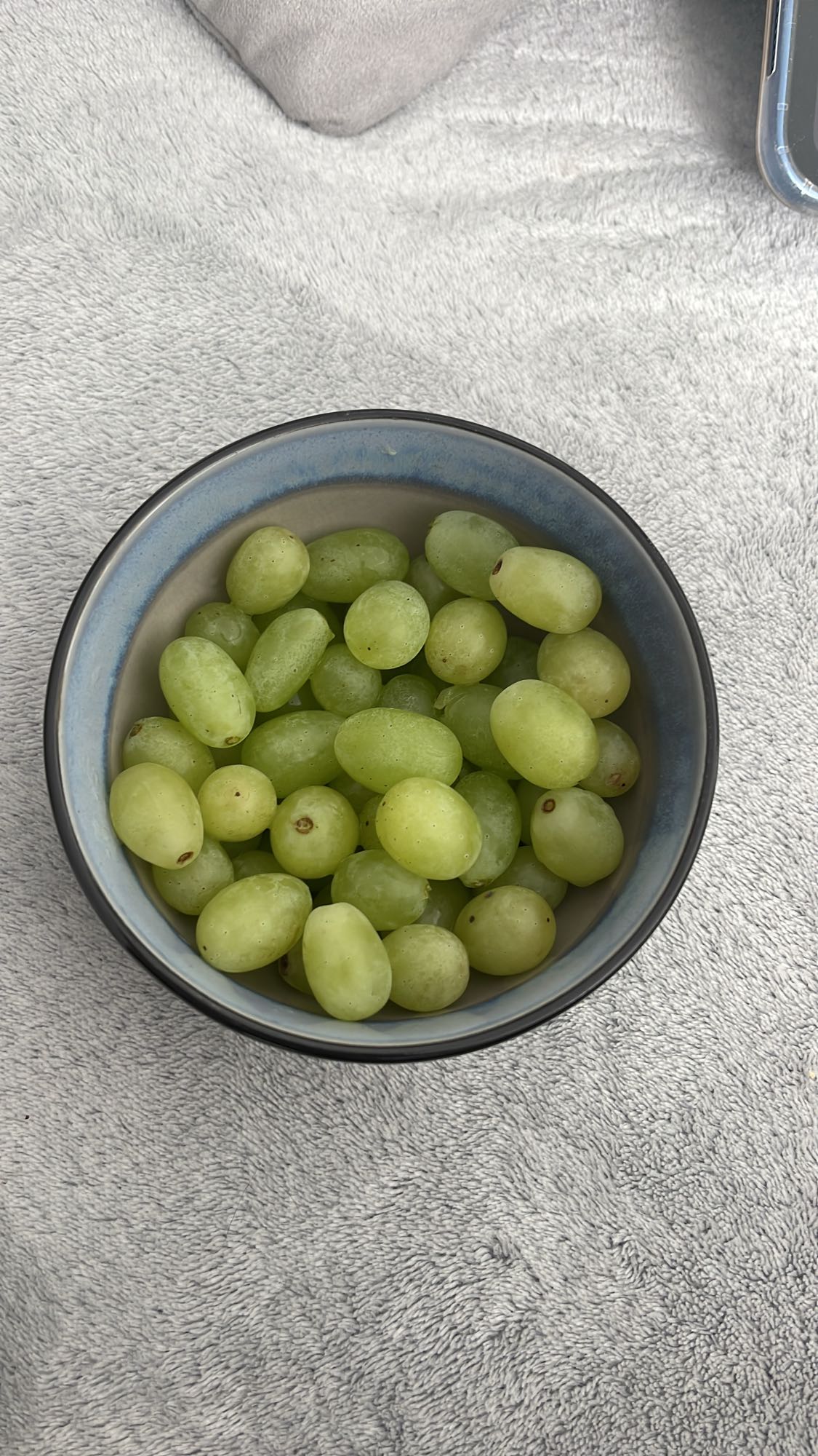 Bowl of Green Grapes
