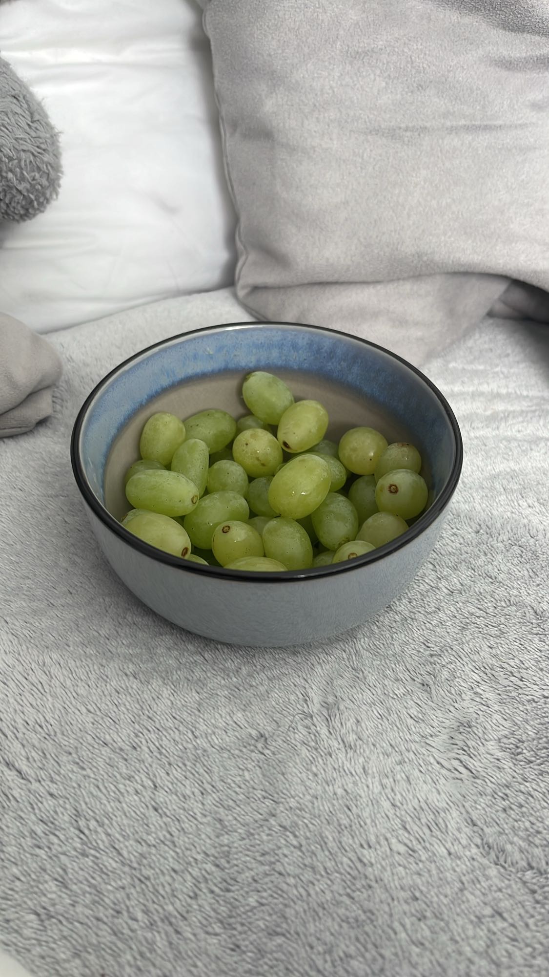 Bowl of Green Grapes
