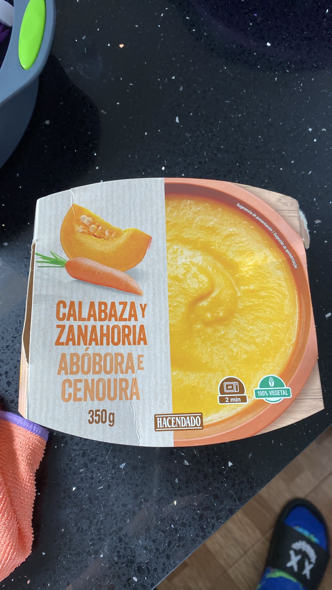 crema de carbassa i pastanaga