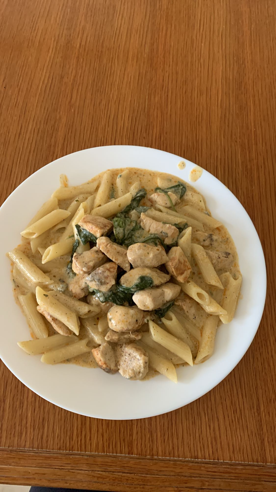 Makaron z kurczakiem